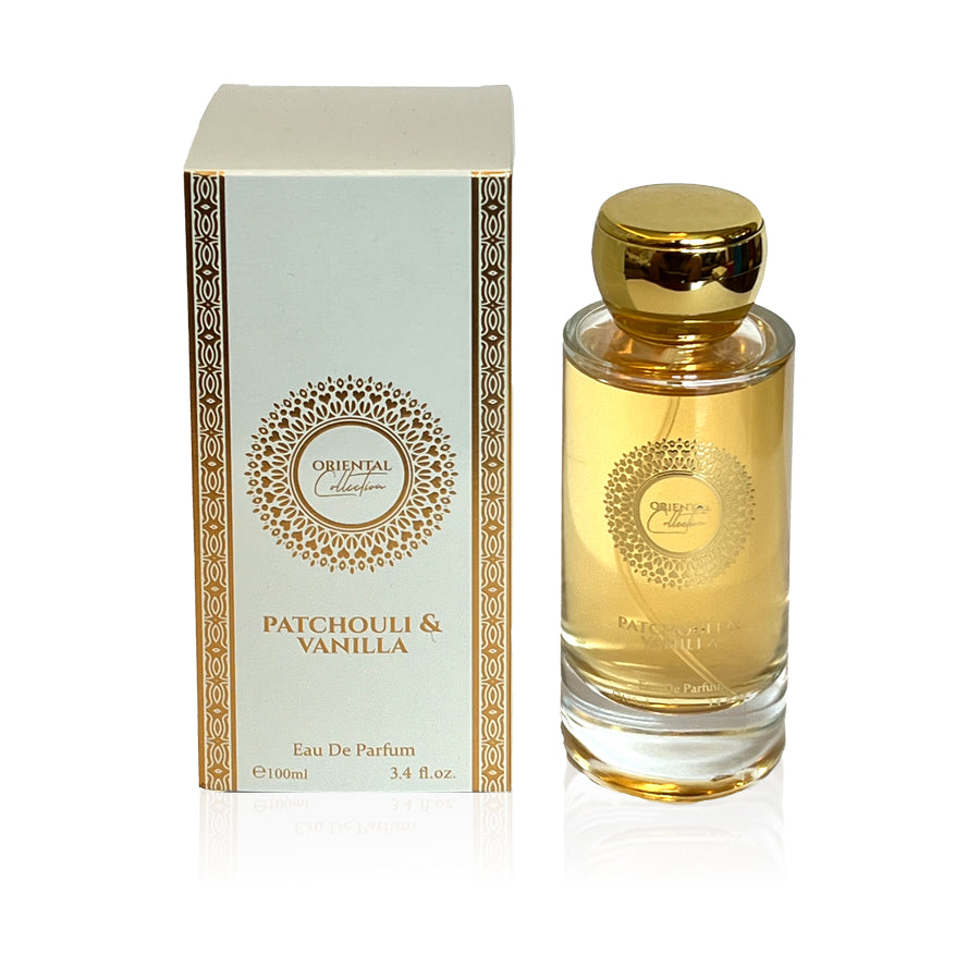 100 ml EDP PATCHOULI I WANILIA Drzewny, elegancki, pudrowy, orientalny zapach dla kobiet