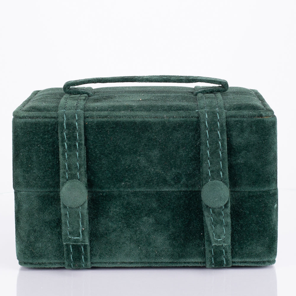 Pudełko na biżuterię, zielone