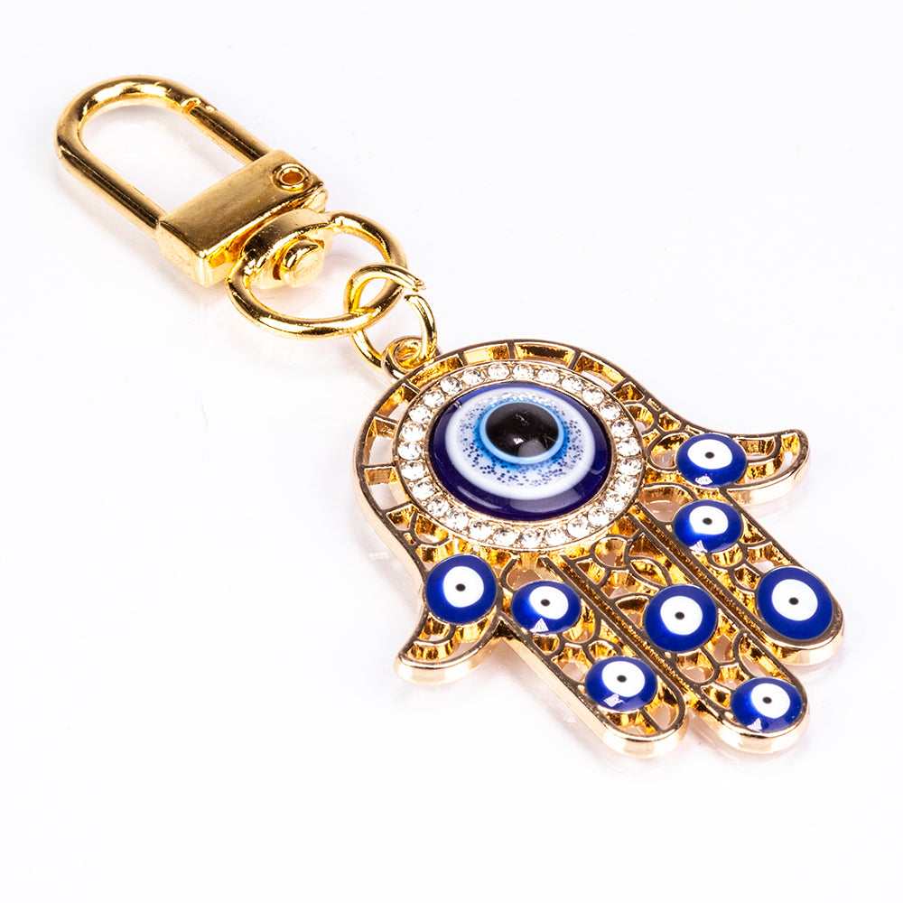 Amulet pozłacany emaliowany