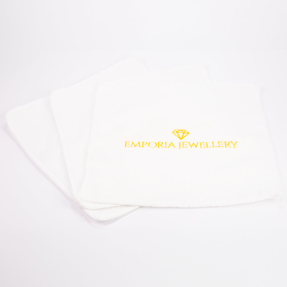 EMPORIA zestaw 3 chusteczek do czyszczenia biżuterii z technologią Nano Clear