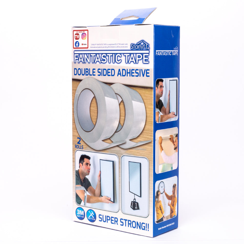 Starlyf Fantastyczna taśma dwustronna o długości 2*3m, grubości 2mm, szerokości 5cm