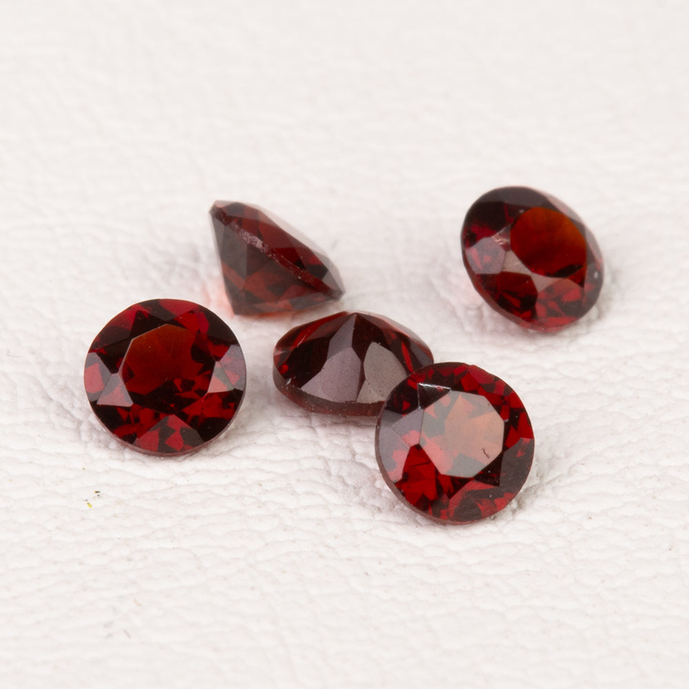 Zestaw pozłacane z ametystem i granatem ( Naszyjnik+Zawieszka )