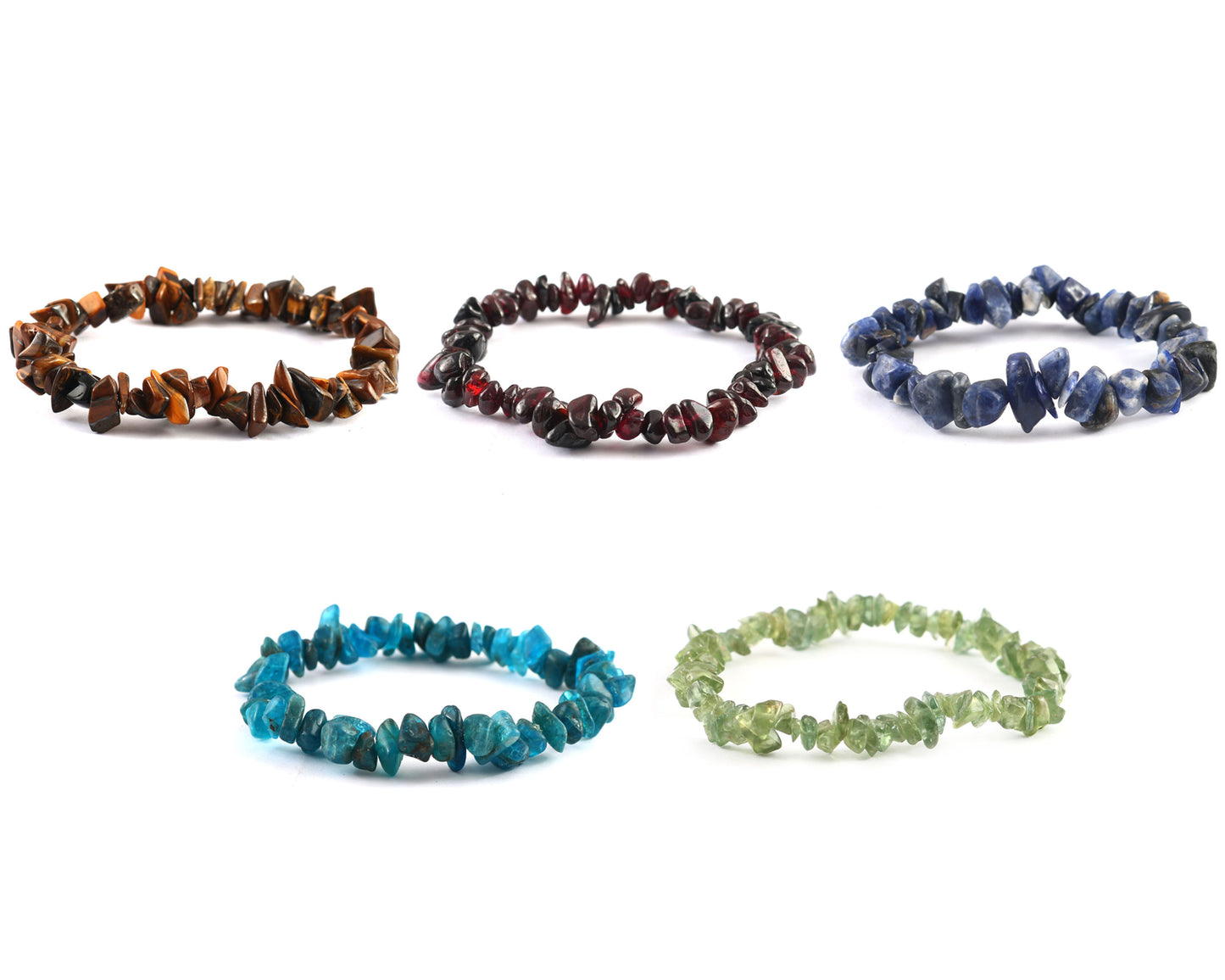 Zestaw bryłka z labradorytem i cytrynem