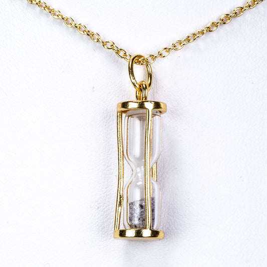 Naszyjnik pozłacany z tanzanitem