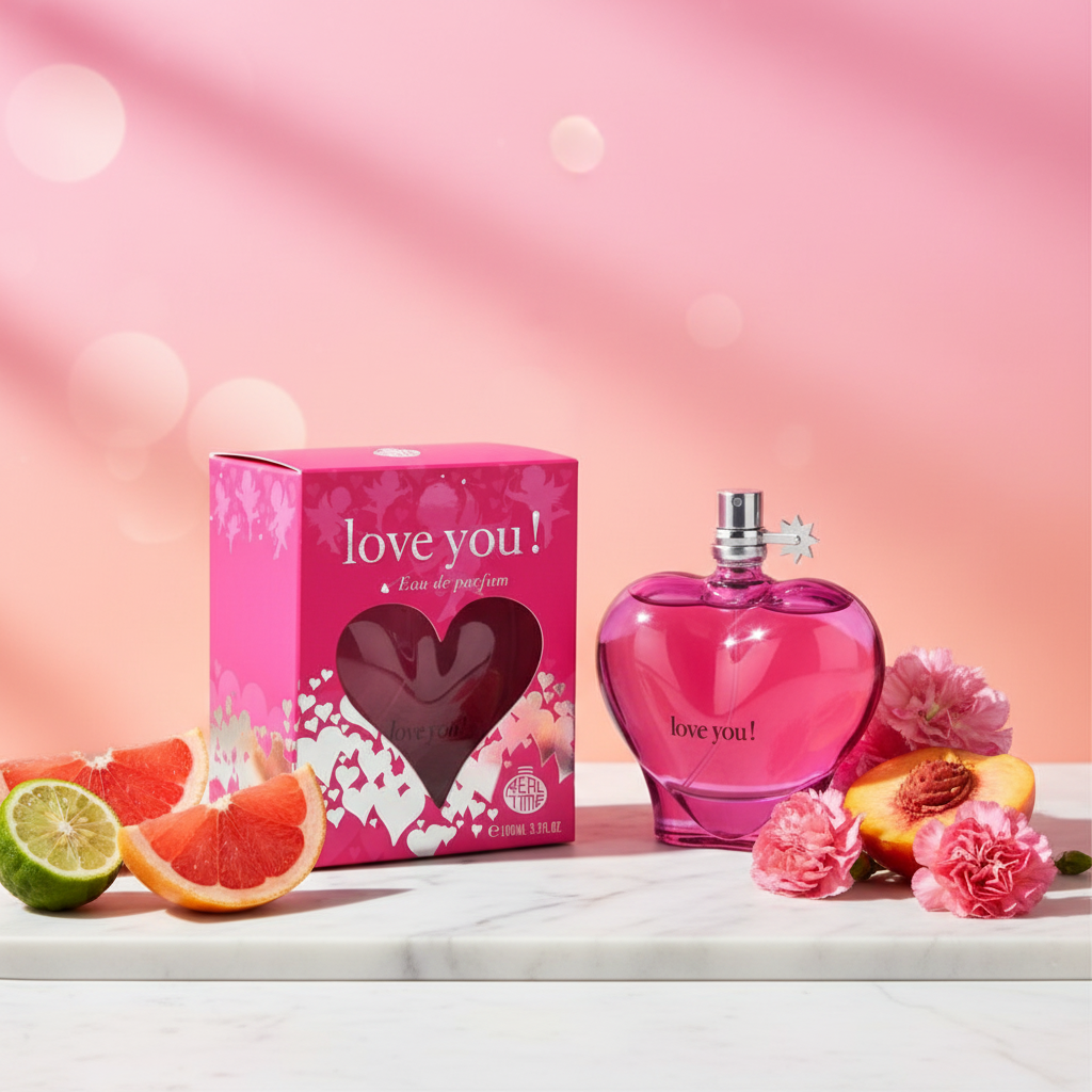 100 ml woda perfumowana "Love You Pink" owocowo-cytrusowy zapach dla kobiet