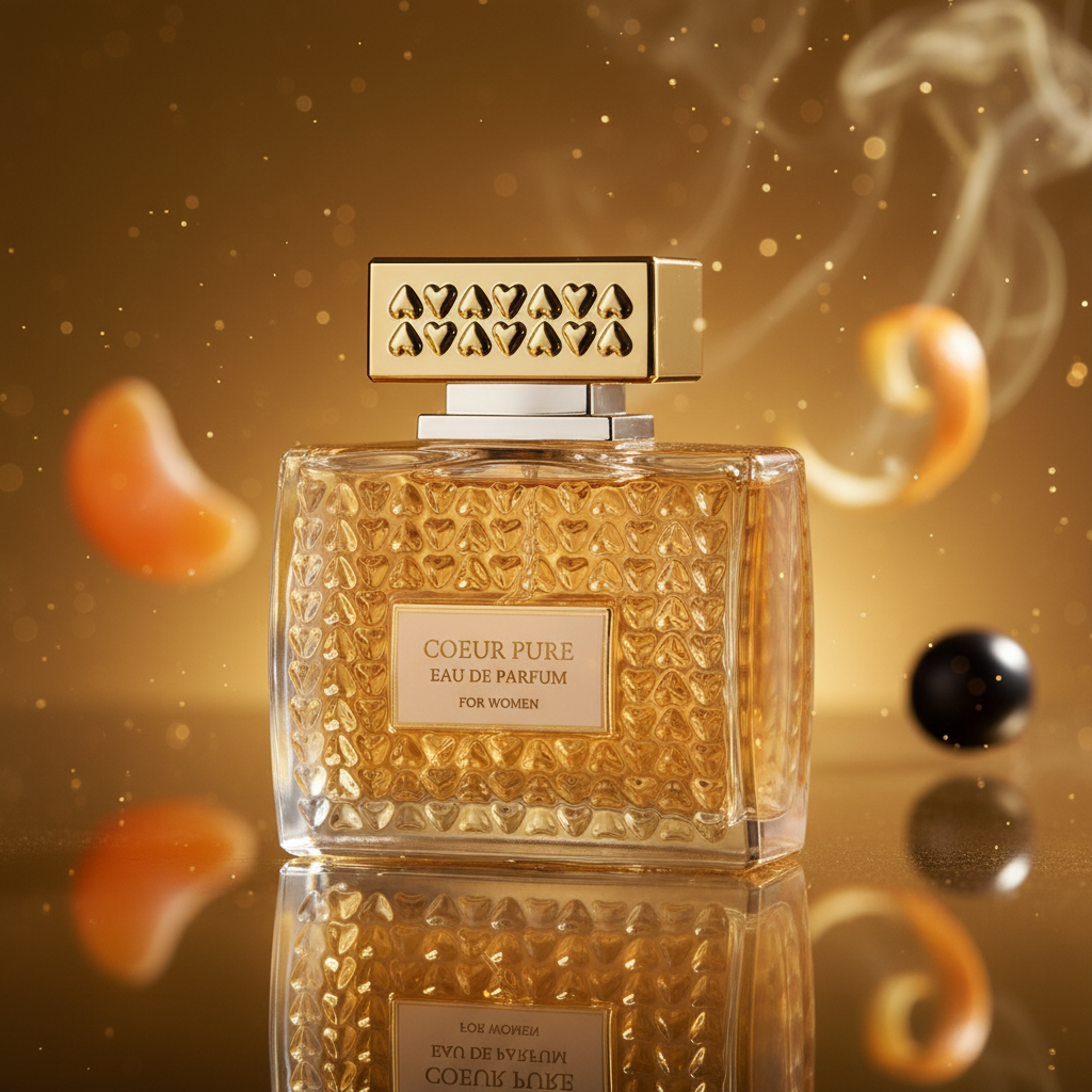 100 ml wody perfumowanej COEUR PURE Kwiatowy zapach dla kobiet