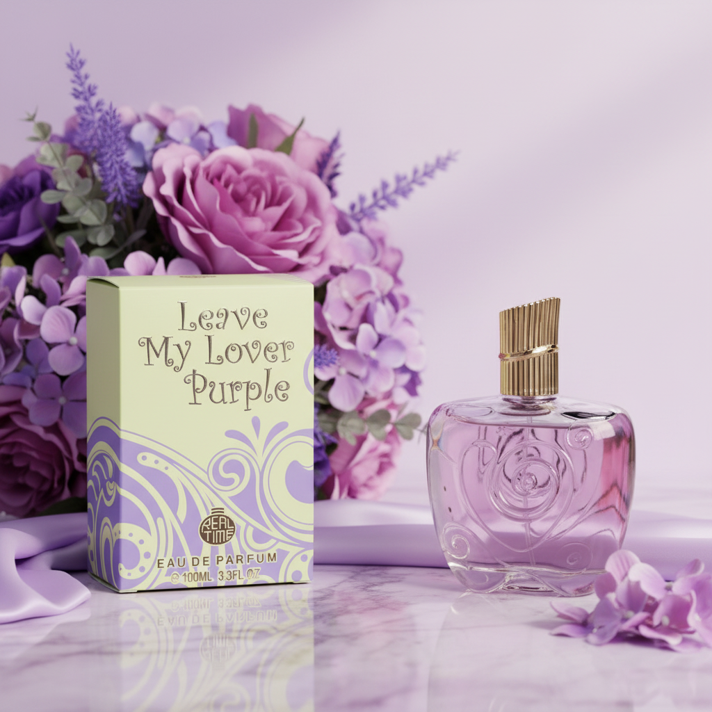 100 ml EDP LEAVE MY LOVER FIOLETOWY, orientalno - waniliowy zapach dla kobiet