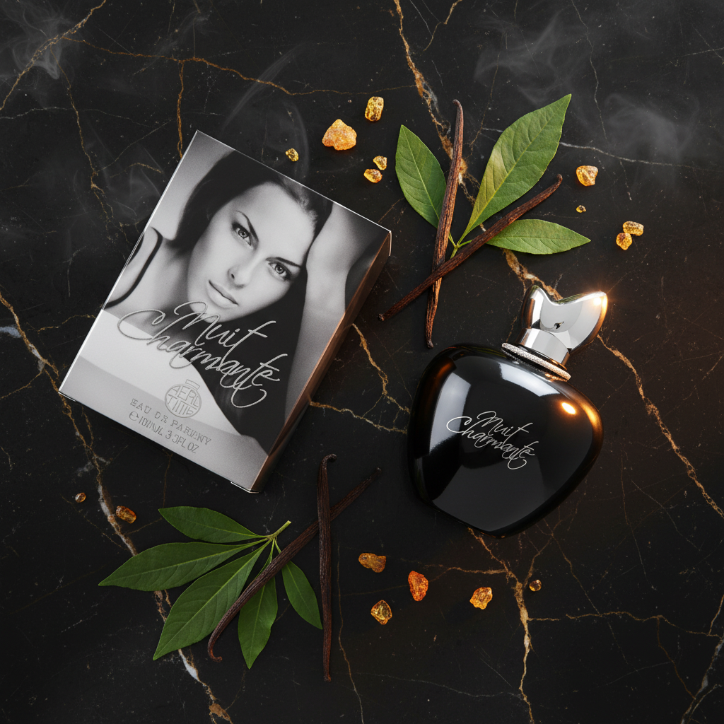 Woda perfumowana Nuit Charmante 100 ml słodki, kwiatowy zapach dla kobiet