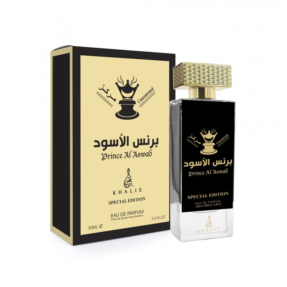 Woda perfumowana "Prince Al Aswad" 80 ml – orientalny zapach dla mężczyzn