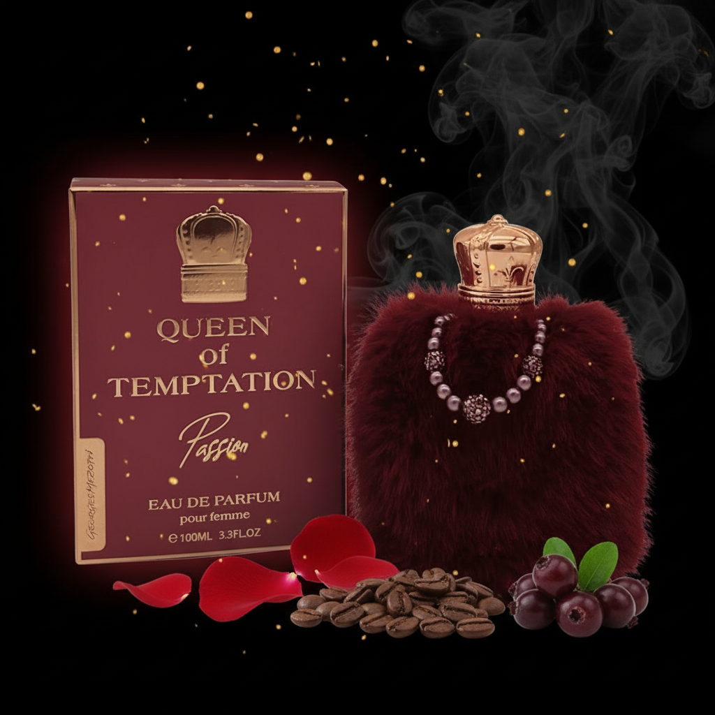 Woda perfumowana "Queen of Temptation Passion" 100 ml – zapach bursztynowo-kwiatowy