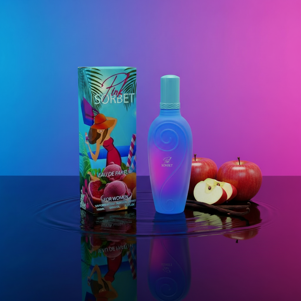 EDP 100 ml „Pink Sorbet” – zapach owocowo-kwiatowy