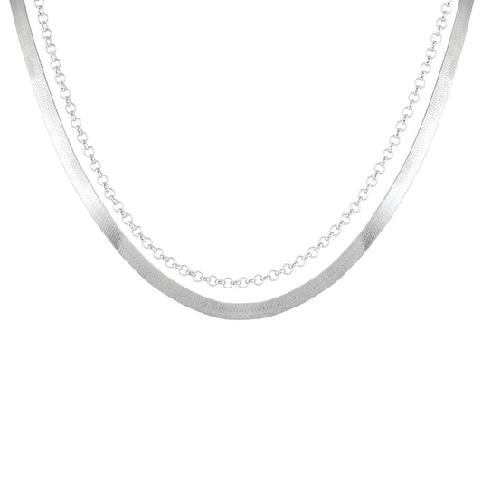 Zestaw ze srebra próbe 925 ( Naszyjnik )