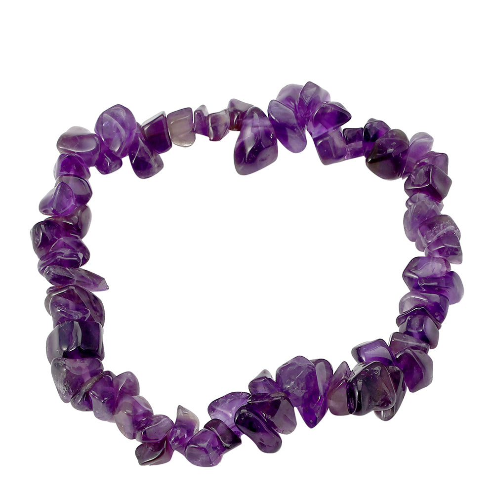 Zestaw bryłka z ametystem i karneolem ( Naszyjnik+Bransoletka )