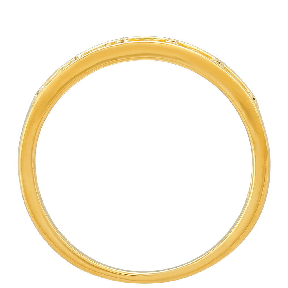 Pierścionek srebrny pozłacany z zielonym diamentem