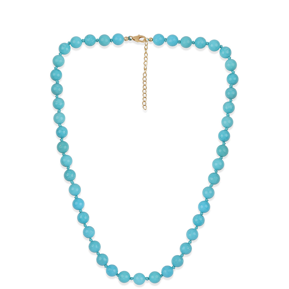 Zestaw srebrne pozłacane z niebieskim turkusem ( Naszyjnik+Bransoletka )