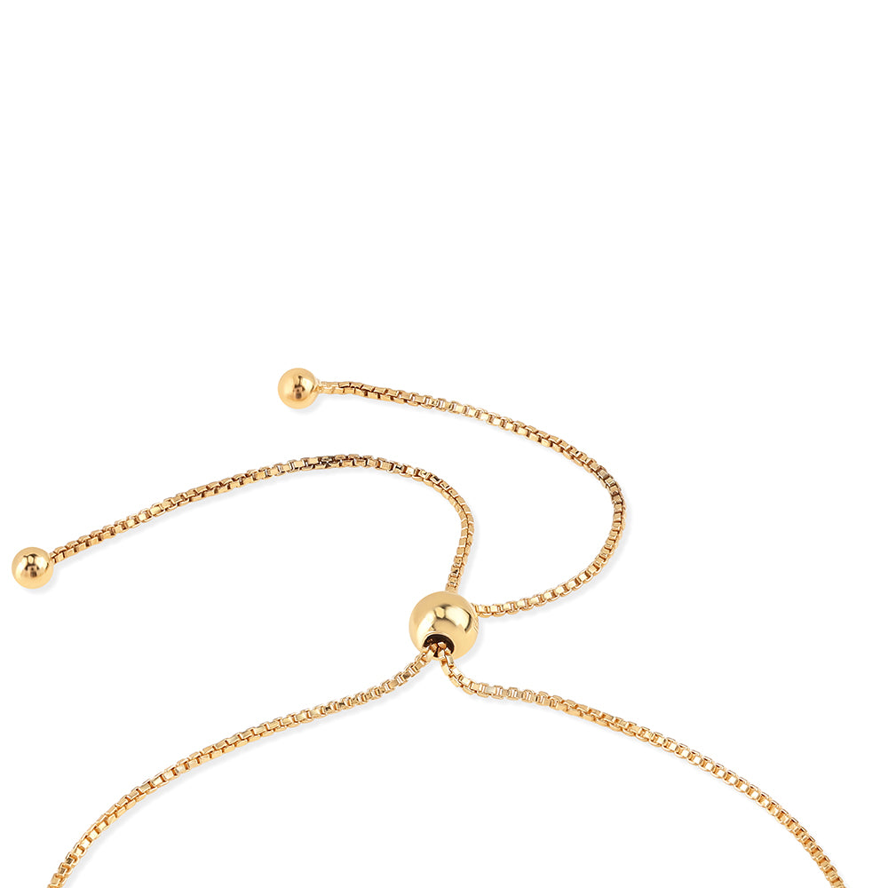 Bransoletka srebrna pozłacana z mozambickim rubinem