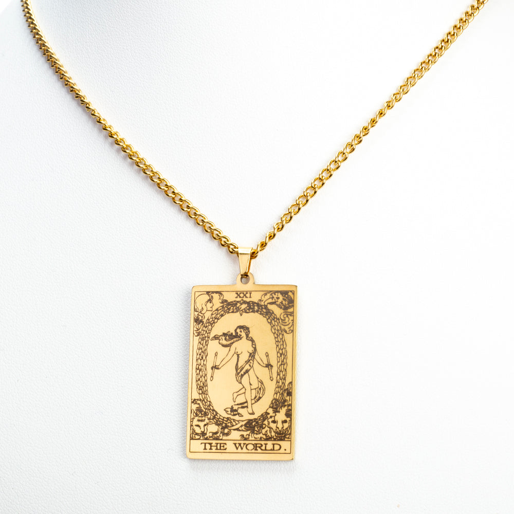 Naszyjnik pozłacany ( Naszyjnik+Zawieszka )