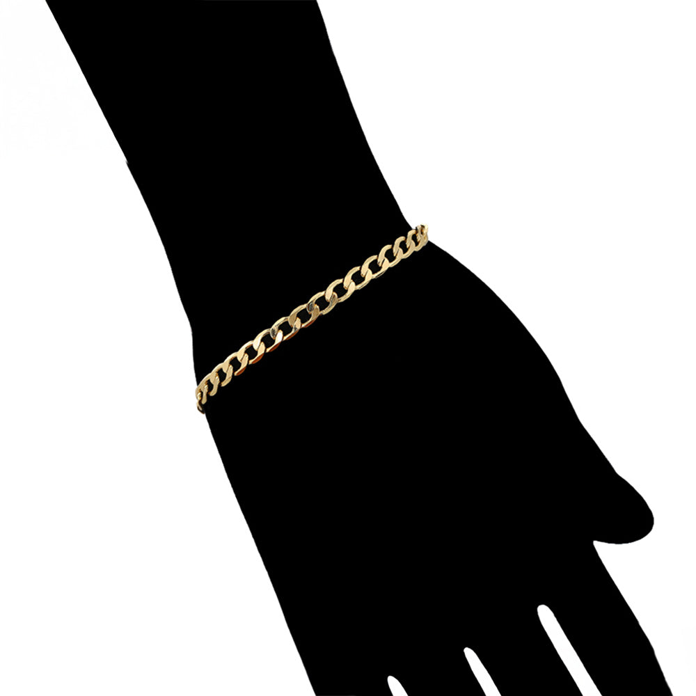 Bransoletka pozłacana