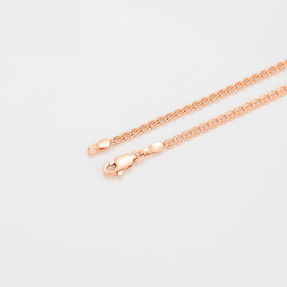 Naszyjnik pozłacany