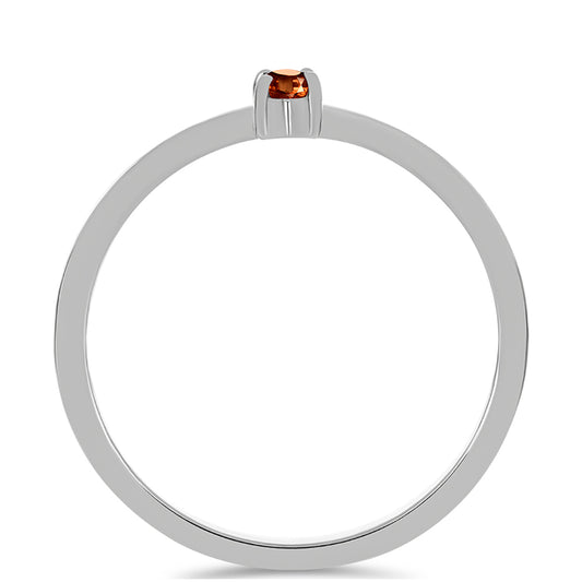 Pierścionek ze srebra próby 925 z andaluzytem