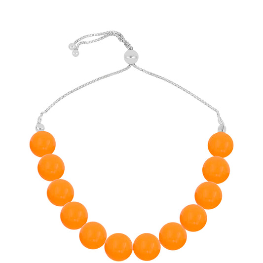 Bransoletka ze srebra próba 925 z żółtym jadeitem