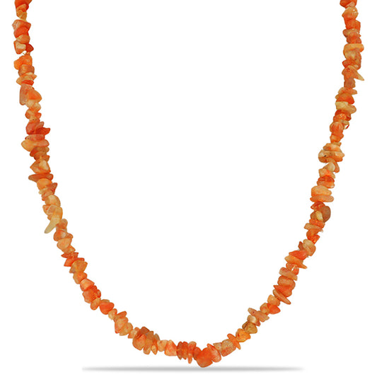 Naszyjnik bryłka z kamieniem słonecznym