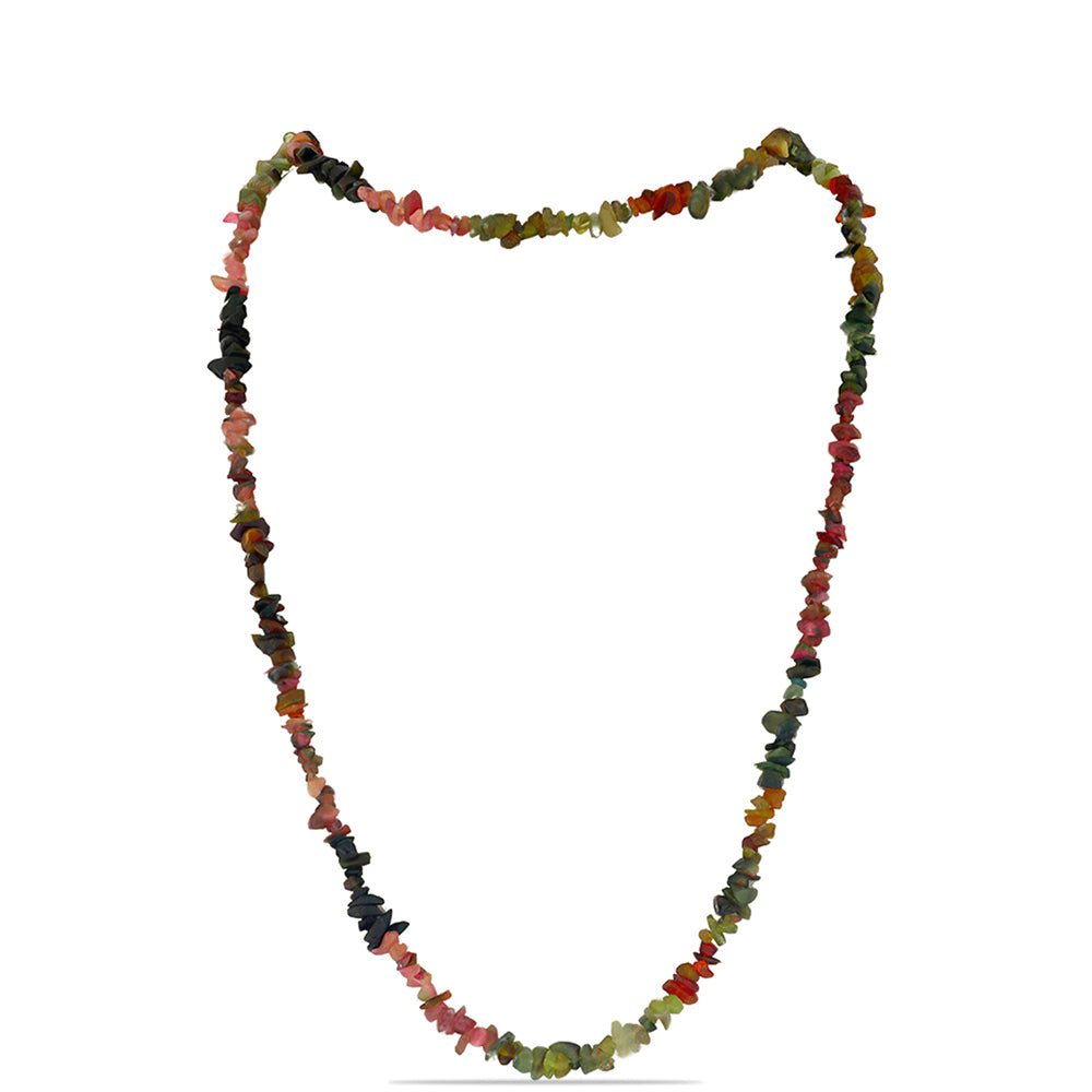 Naszyjnik bryłka z turmalinem