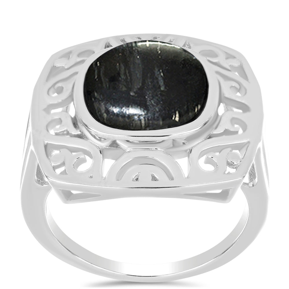 Pierścionek ze srebra próby 925 z jaspisem 3