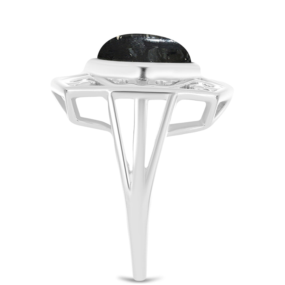 Pierścionek ze srebra próby 925 z jaspisem 4