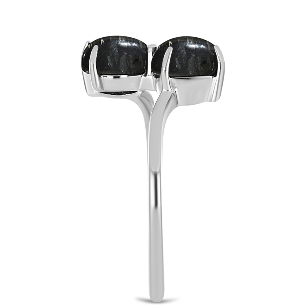 Pierścionek ze srebra próby 925 z jaspisem