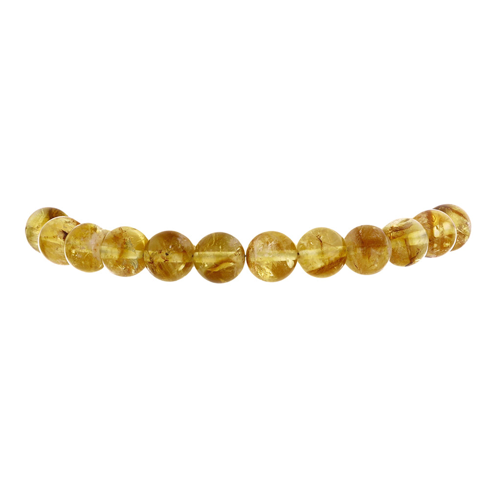 Bransoletka ze srebra próba 925 z cytrynem rio golden