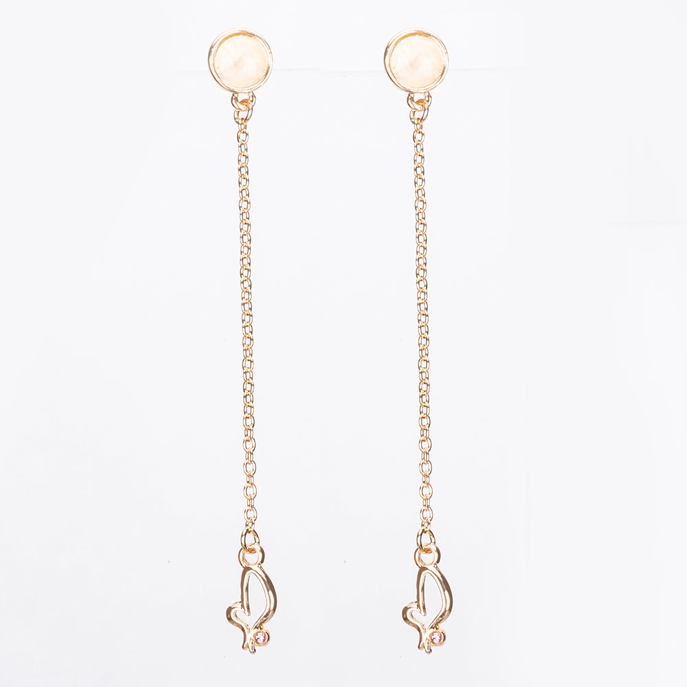 Zestaw pozłacane z perłą i czerwonym kryształem emporia® ( Naszyjnik+Kolczyki+Zawieszka )