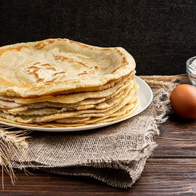 Elektryczna maszyna do naleśników Black Rose z 3 warstwami nieprzywierającej powłoki marmurowej.