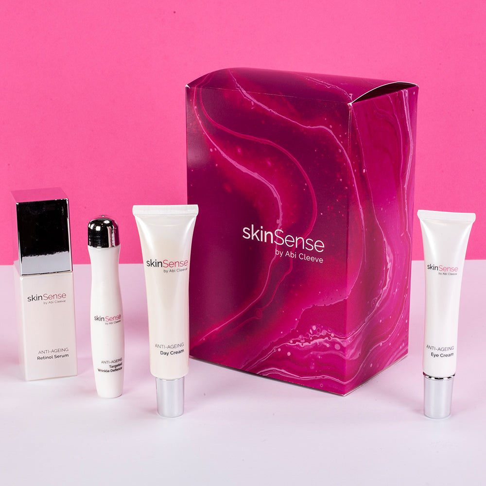 SkinSense – 4-częściowa kolekcja zabiegów przeciwstarzeniowych