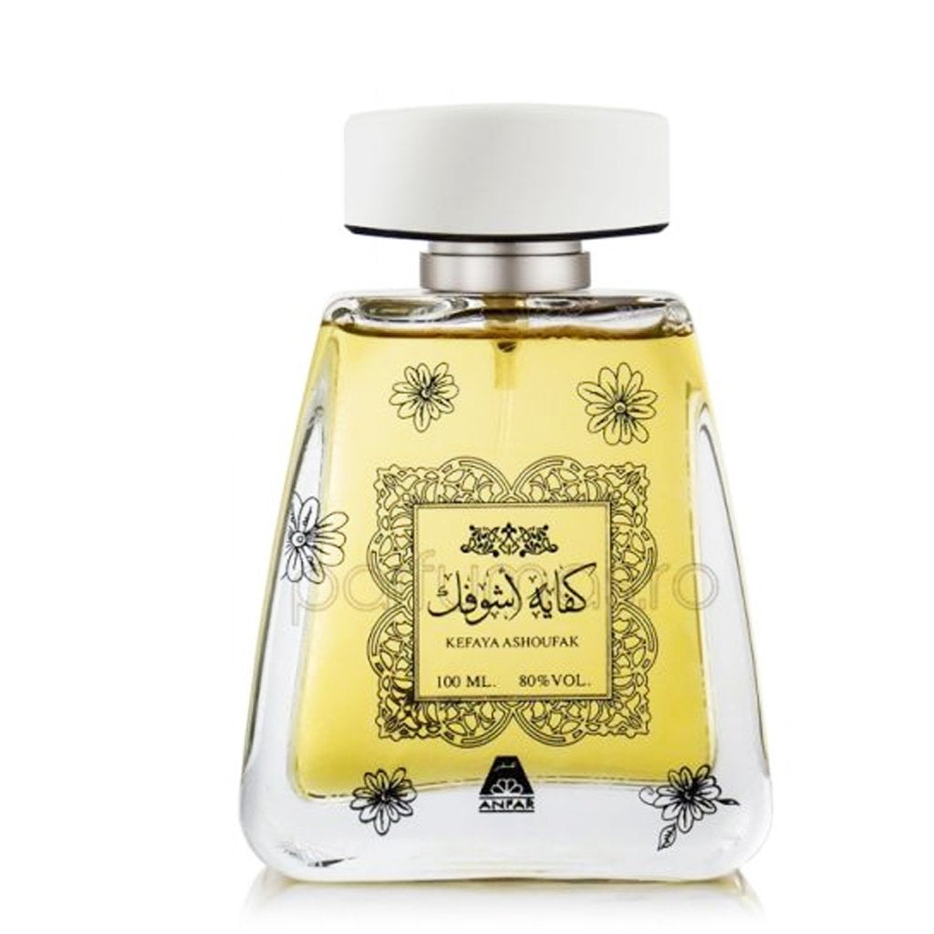 100 ml Woda Perfumowana Kefaya Ashoufak Orientalny, słodko- kwiatowy zapach dla mężczyzn