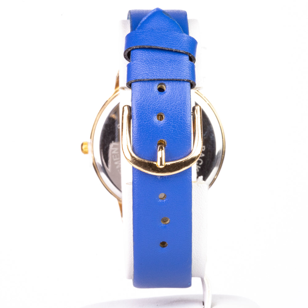 pozłacany z szafirem