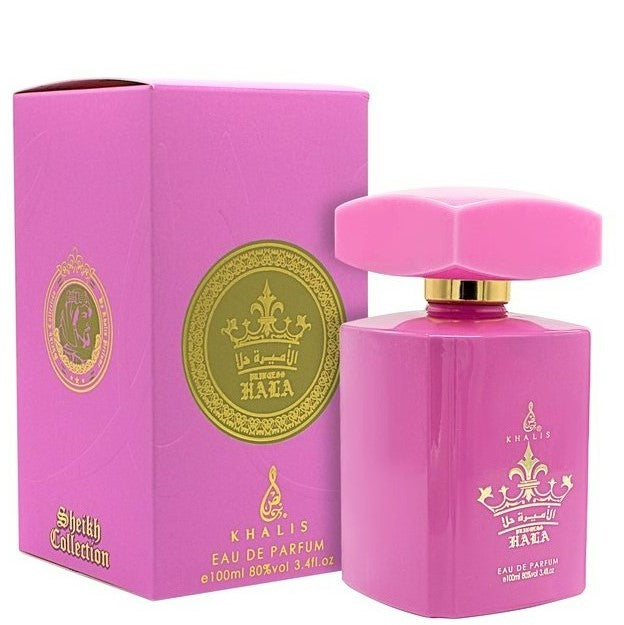 100 ml Khalis Princess Hala Woda perfumowana Kwiatowy zapach dla kobiet