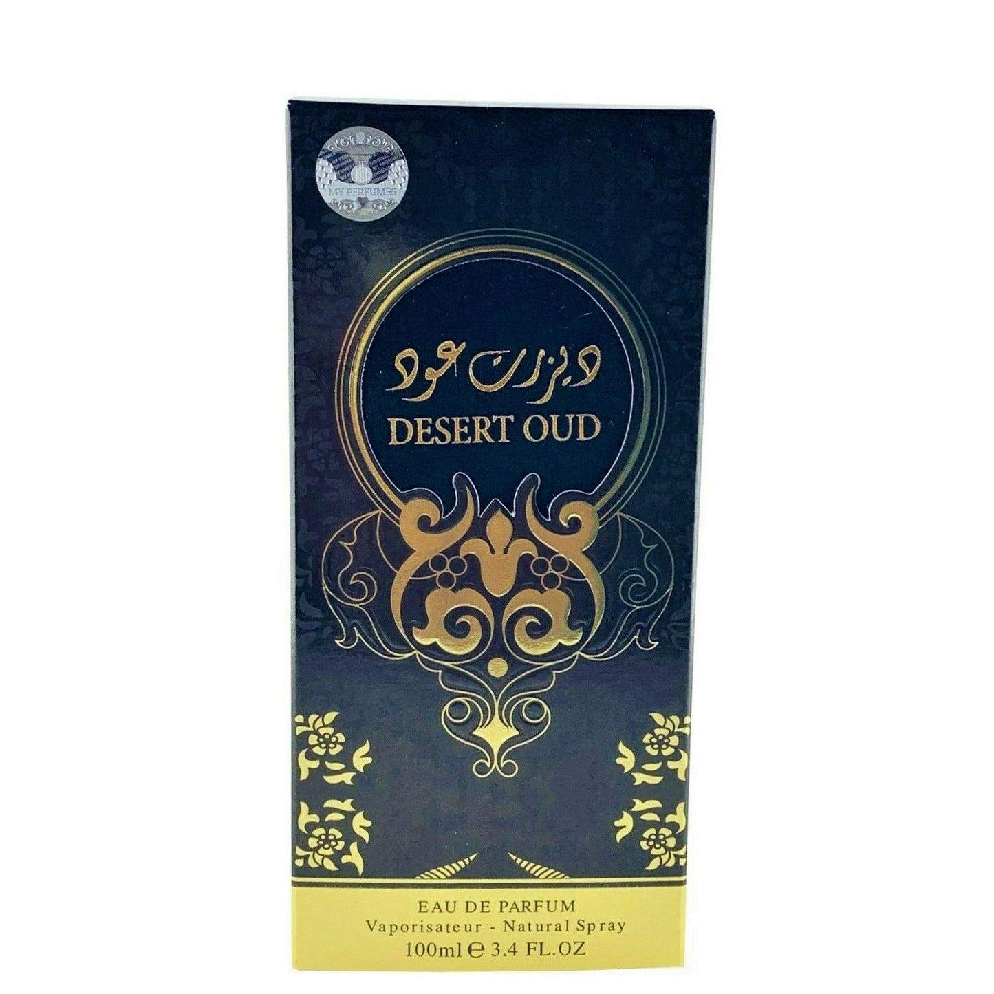 100 ml Woda Perfumowana Desert Oud Bursztynowy, kwiatowo- piżmowy zapach dla mężczyzn