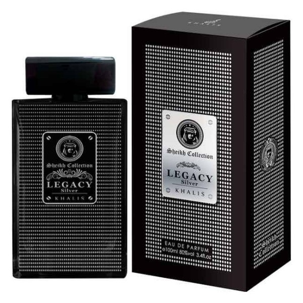 100 ml wody perfumowanej LEGACY SILVER Owocowy i skórzasty zapach dla mężczyzn