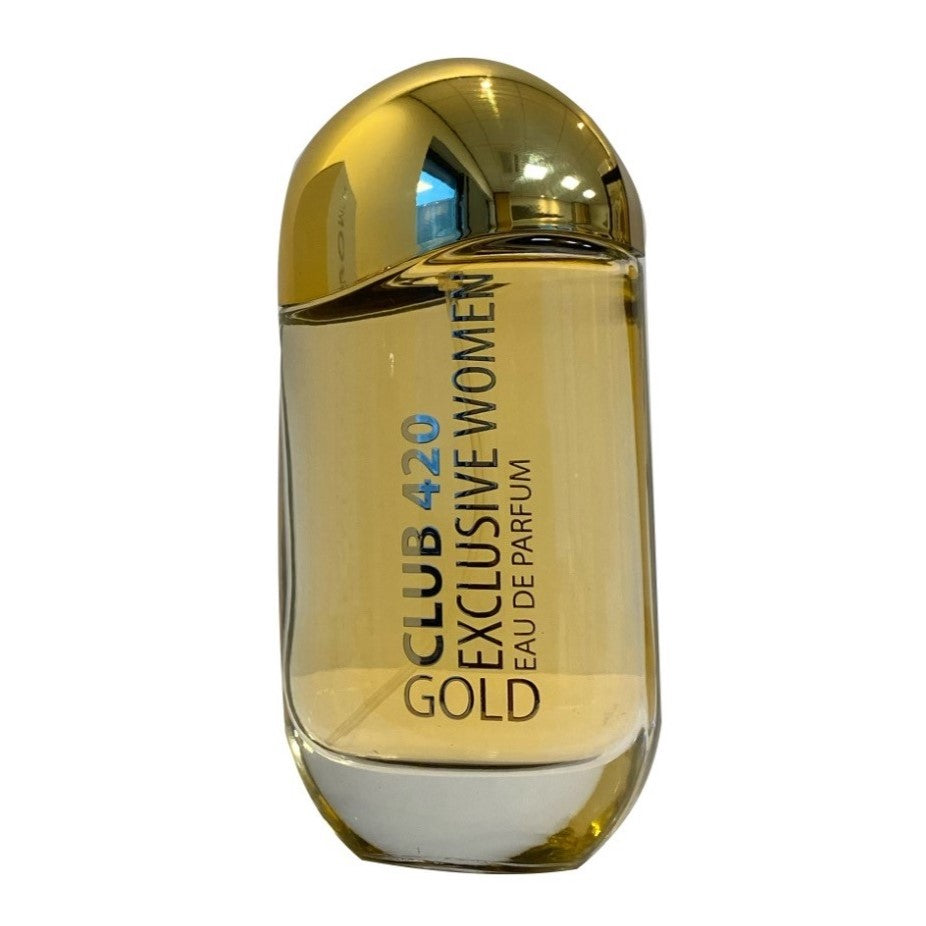 100 ml wody perfumowanej CLUB 420 GOLD Orientalny waniliowy zapach dla kobiet, o wysokiej zawartości olejków zapachowych 10%