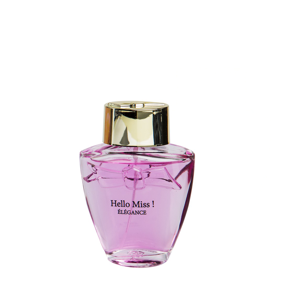 100 ml woda perfumowana "Hello Miss! Elégance" Kwiatowo-fuity zapach dla kobiet