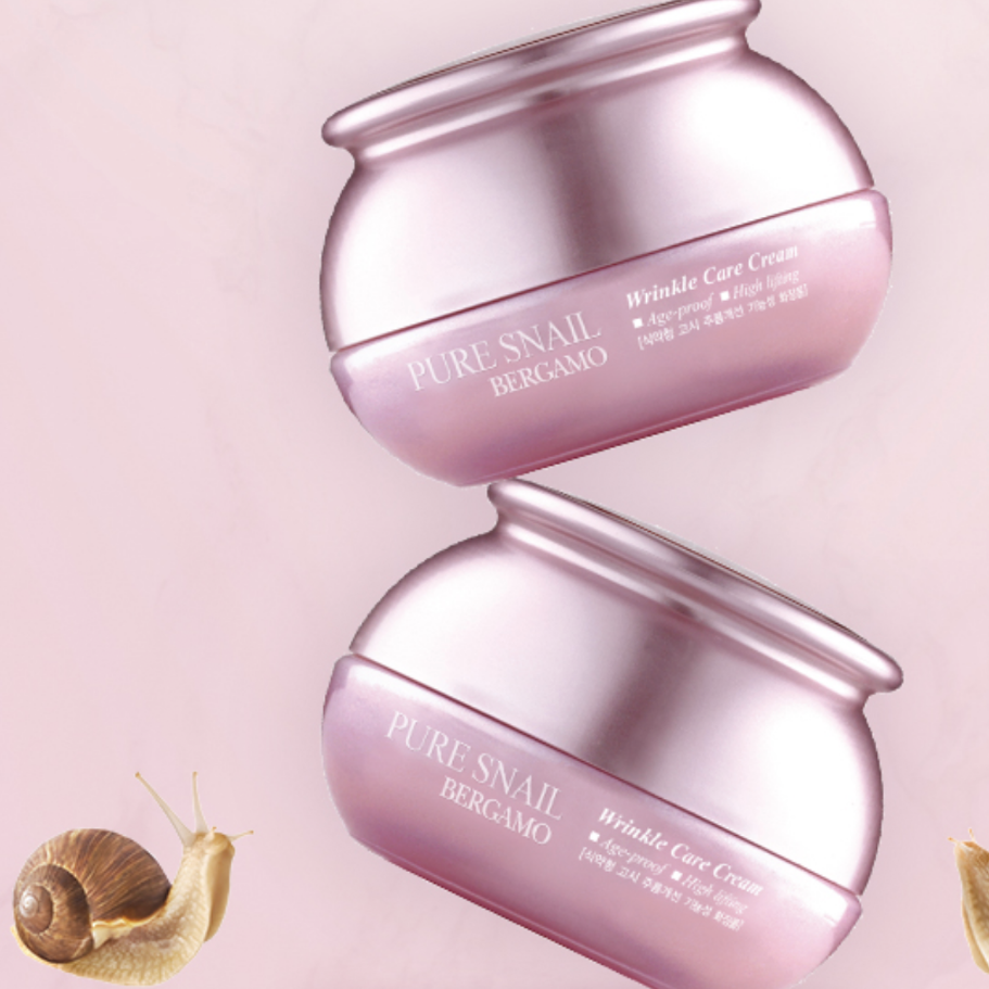 Krem przeciwzmarszczkowy BERGAMO Pure Snail, 50 g
