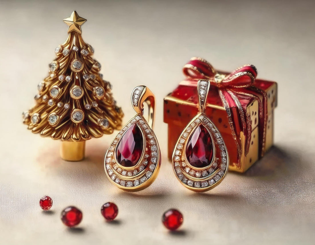 Zimowy styl i elegancja: złote kolczyki damskie, które błyszczą w zimnych miesiącach