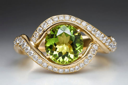 Kamienie szlachetne, które świecą w słońcu: Topaz i oliwin to idealny wybór na letnią biżuterię