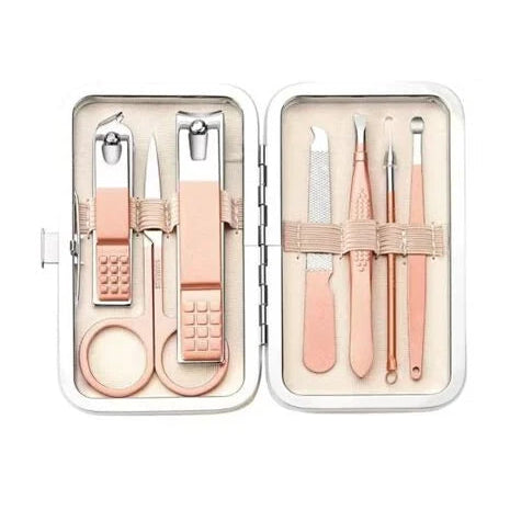 7-częściowy zestaw do manicure Velform Epilwiz w eleganckim etui