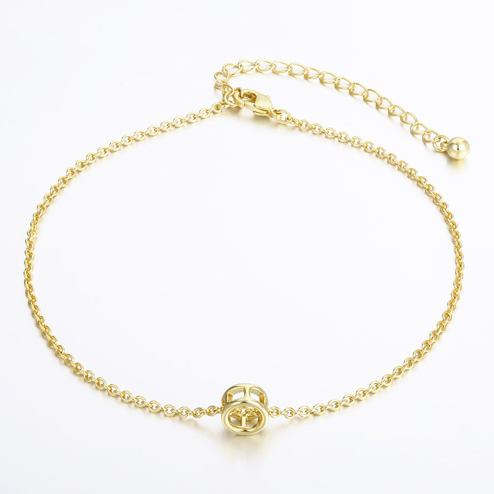 Bransoletka pozłacana 1 