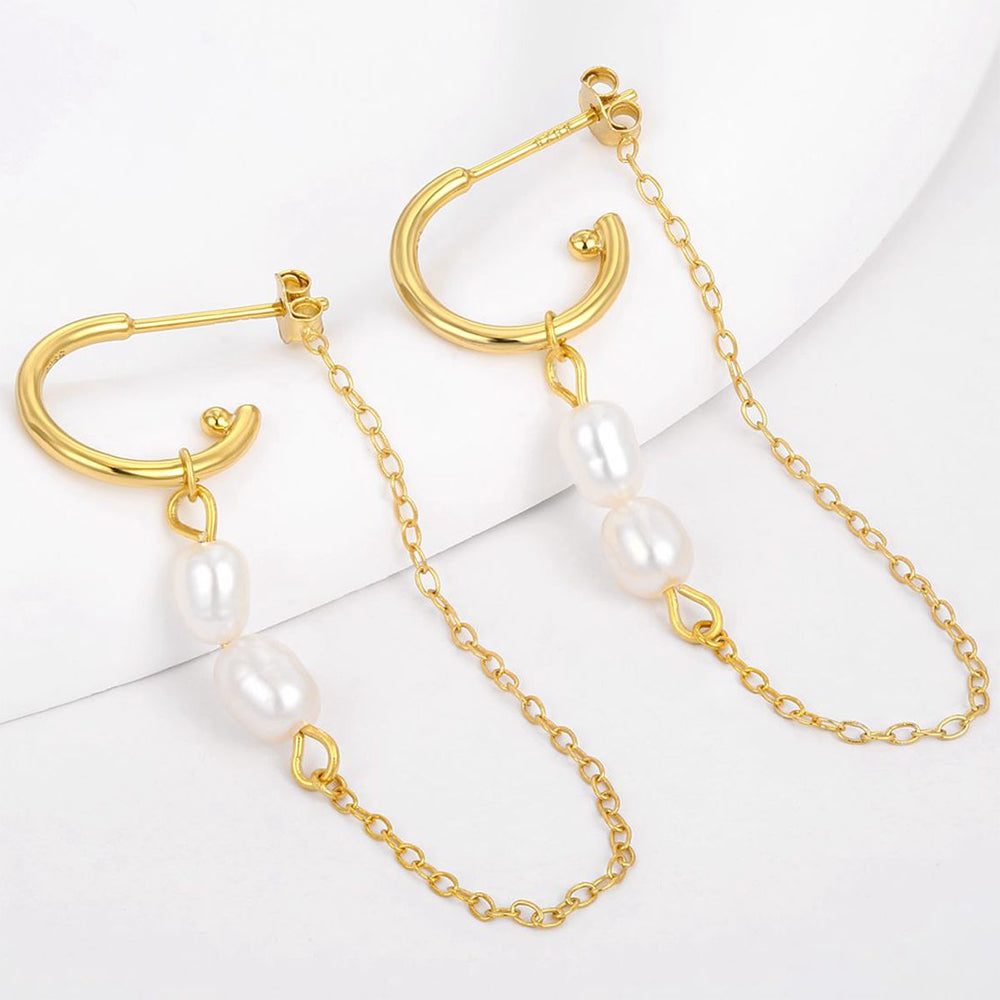 Kolczyki pozłacane 1 