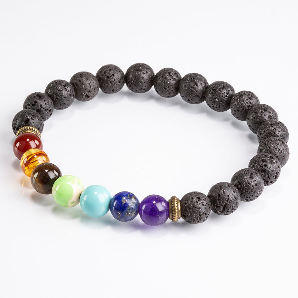 Bransoletka bryłka z czerwonym agatem i tygrysim okiem 1 