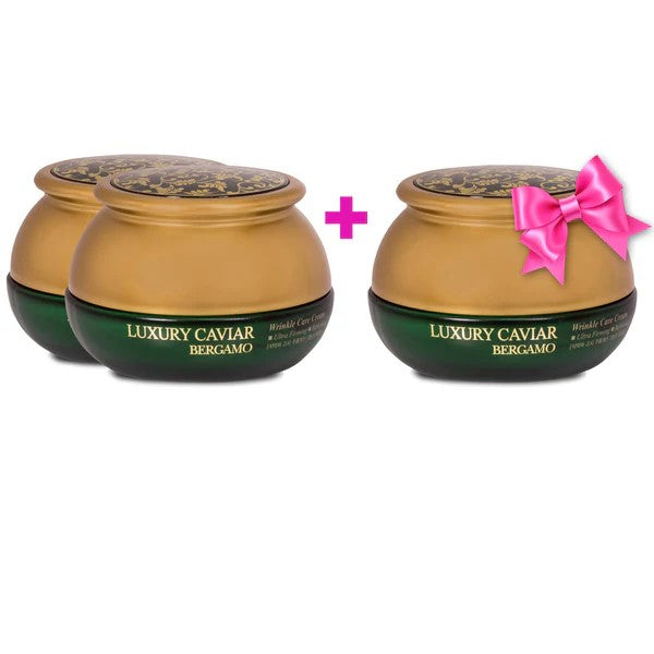 2+1 BERGAMO Luksusowy przeciwzmarszczkowy krem kawiorowy, 3 x 50g 1 