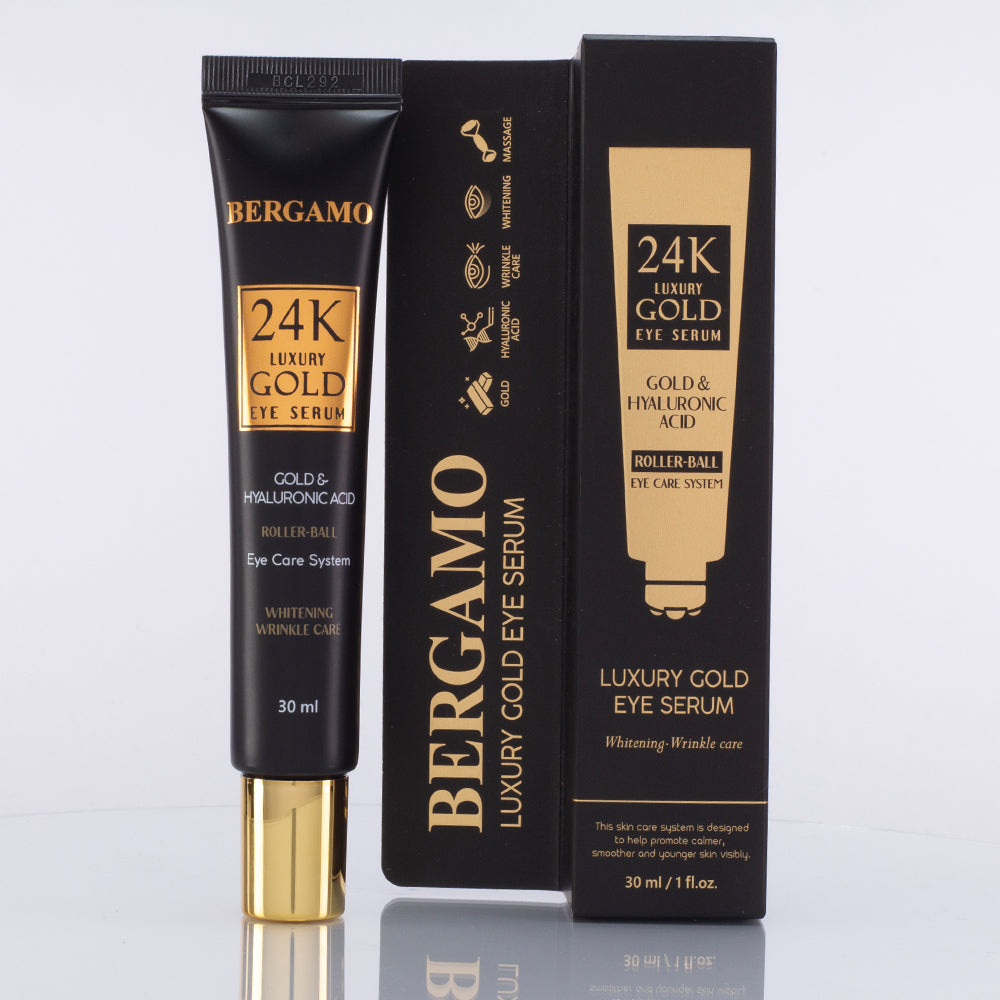 Luksusowe złote serum pod oczy Bergamo 24K 4 